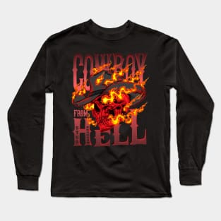 Cowboy From Hell Long Sleeve T-Shirt